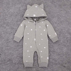 Long Sleeve Hooded Cotton Baby Costume