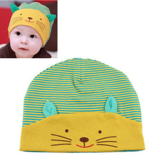 Cat Stripe Baby Beanie Hat